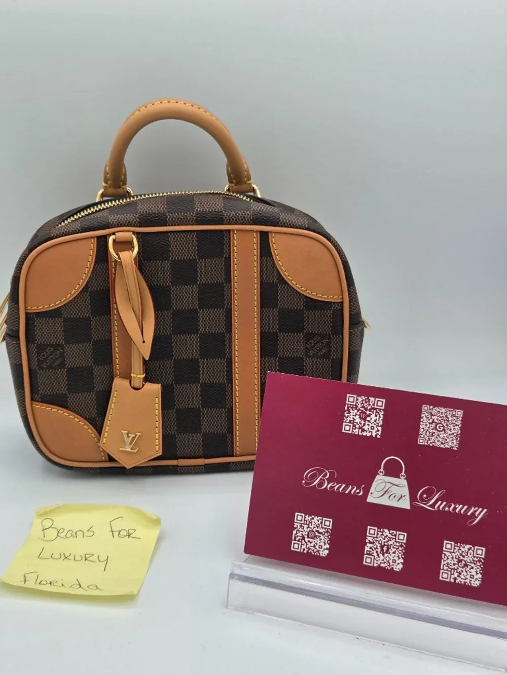 Louis Vuitton Damier Ebene Valisette Souple BB | RFID